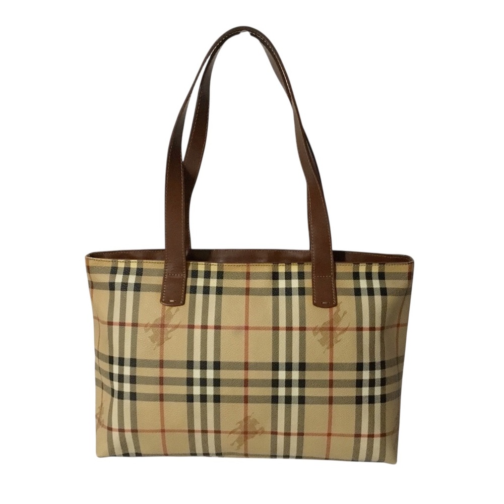 Authentic Burberry Nova Check Tote with COA